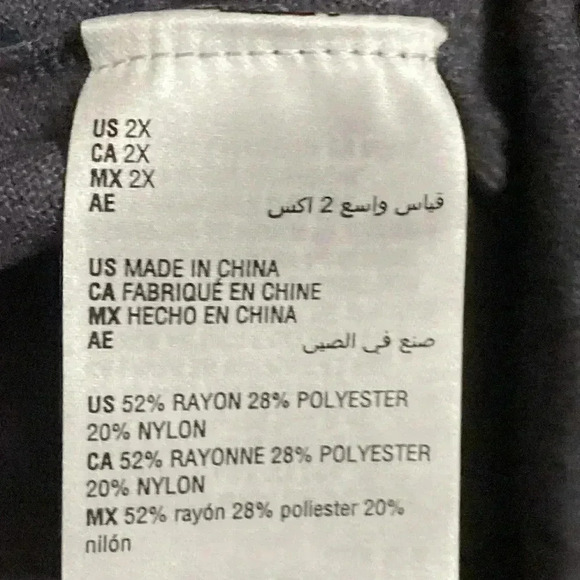 NWT STYLE & CO WOMENS SIZE 2X OPEN FRONT LIGHTWEIGHT SWEATER DUSTER GRAY BLACK - Picture 6 of 9